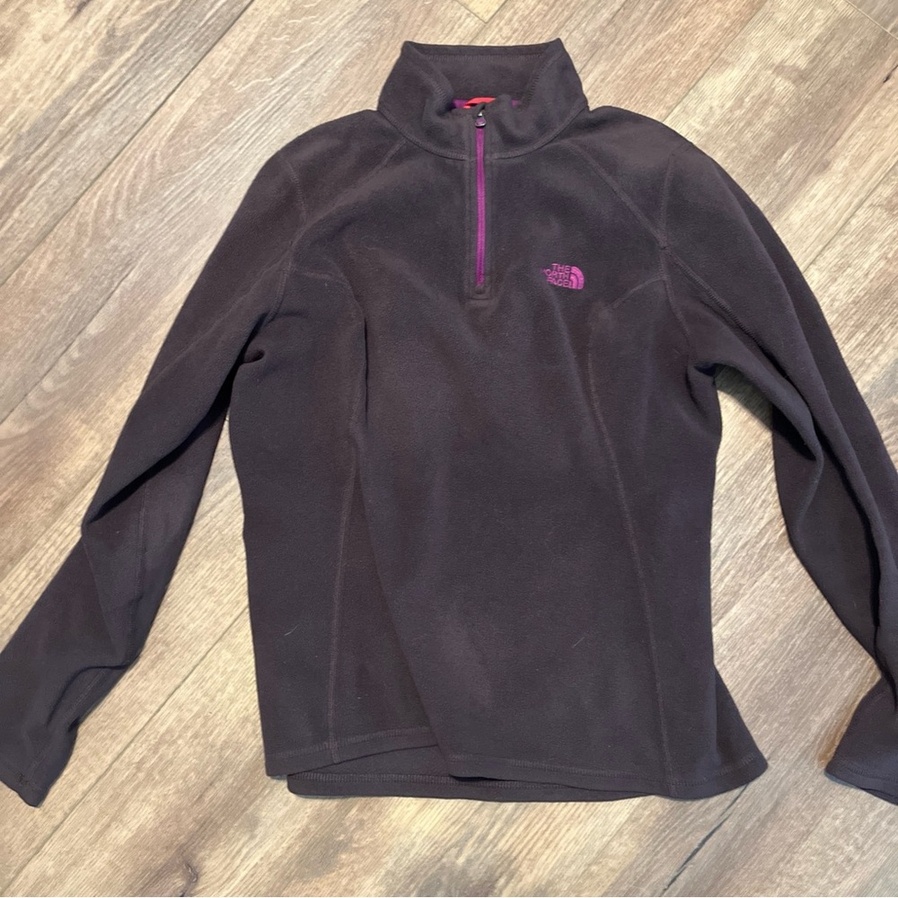 The North Face Small Purple Pullover Quarter Zip